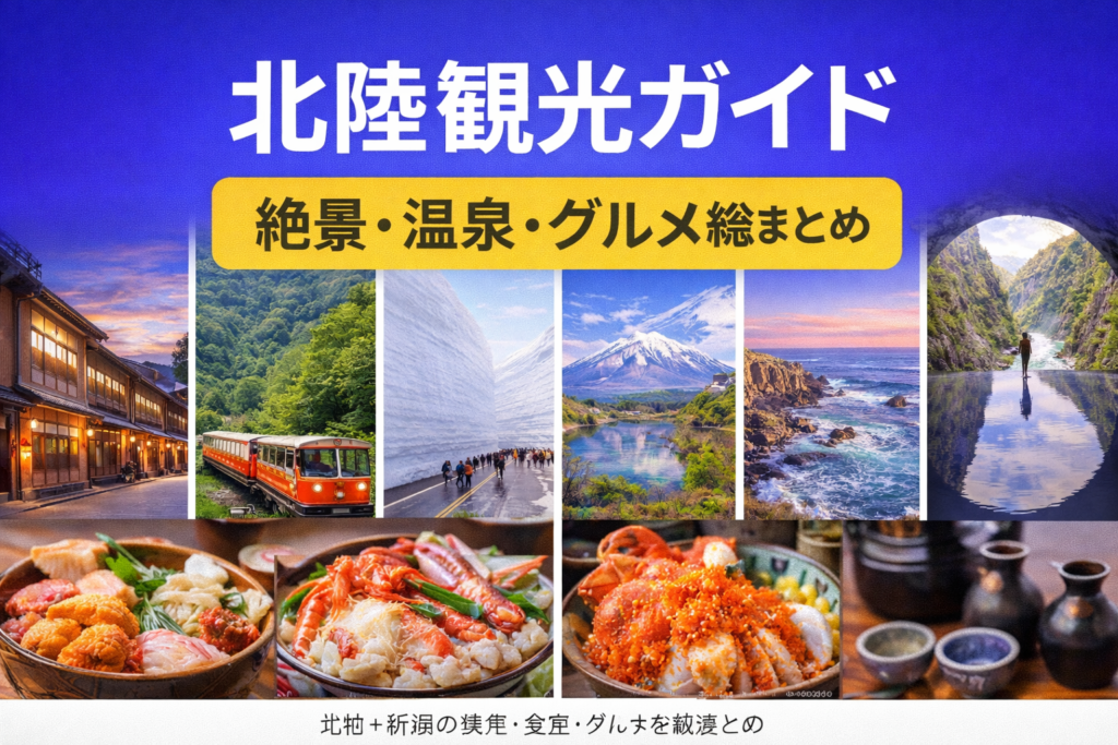 北陸観光ガイドのイメージ｜北陸・新潟旅行
